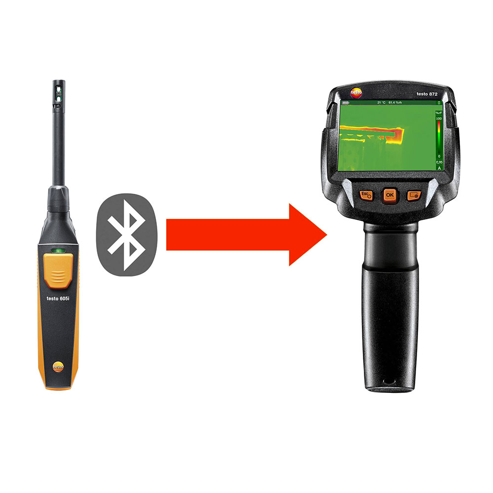 Комплект тепловизор Testo 872 + 605i (0560 8724)