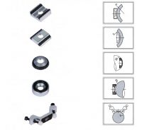 Комплект опорных колец и насадок к динамическим твердомерам