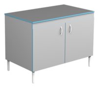 Стол закрытый для работы стоя СЛЗ НВК 1200 МОН (1200x700x850)